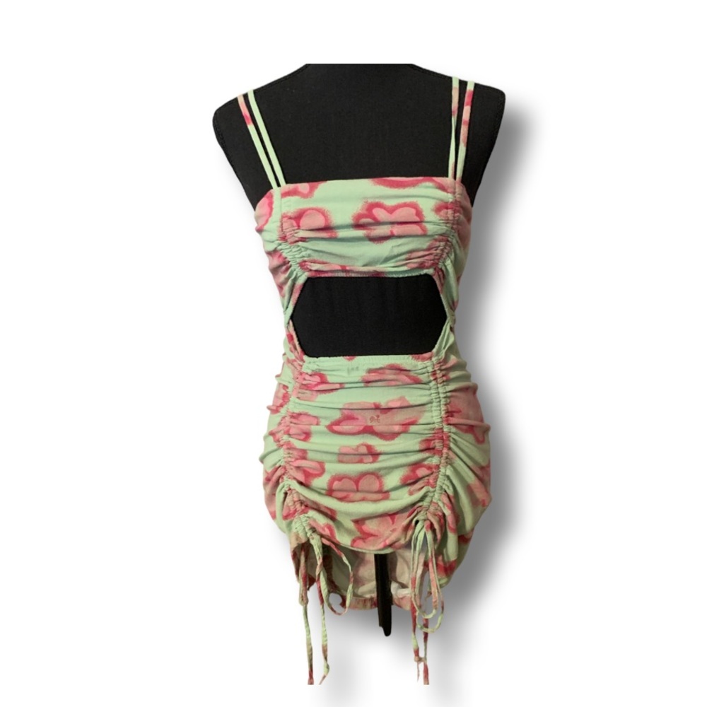 Wild Fable 70s drawstring mini dress - Picture 3 of 8